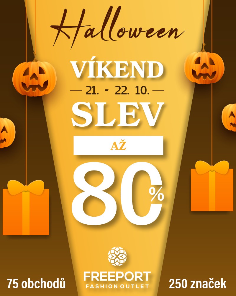 Halloween - Víkend slev 21.-22. 10.