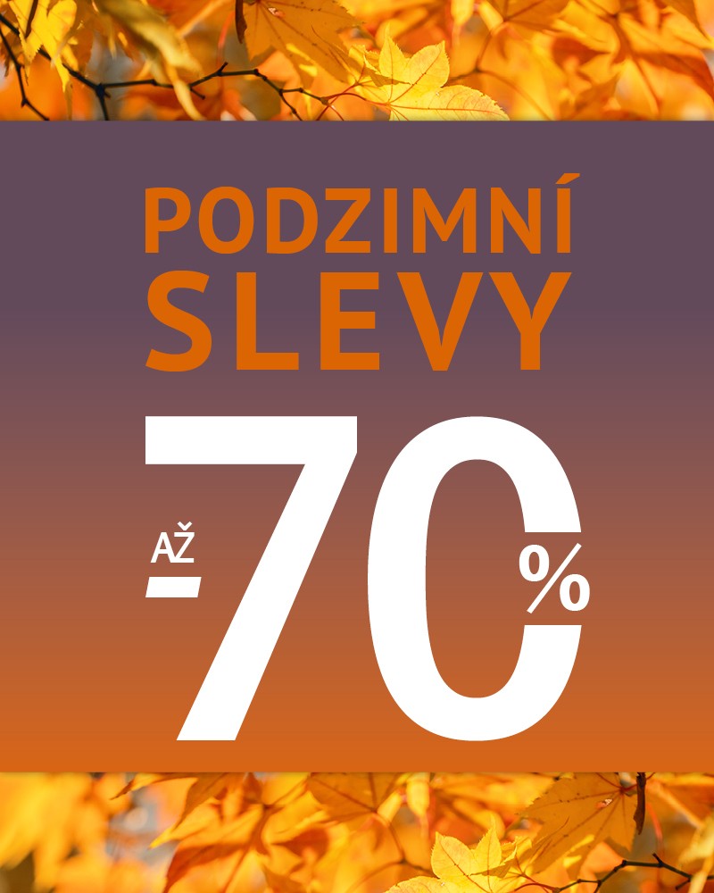 Podzimní slevy