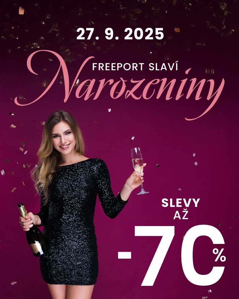 Freeport slaví 22. narozeniny!