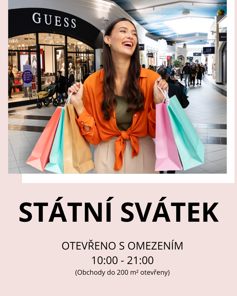 Ve státní svátek 28.10. máme otevřeno s omezením!