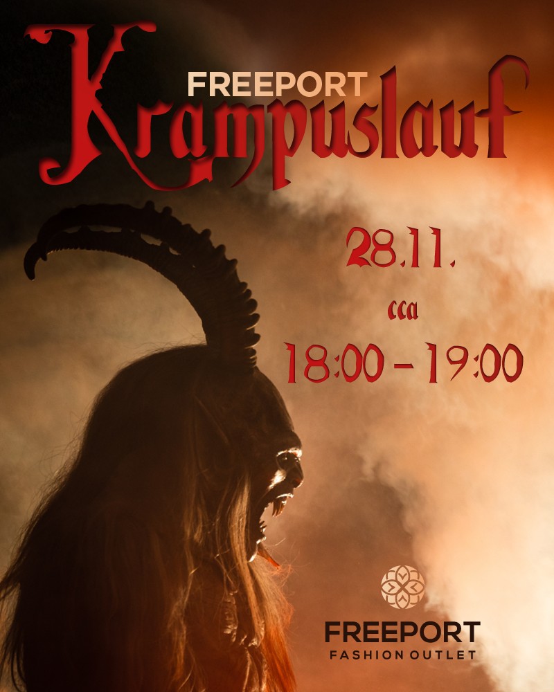 Krampus ve Freeport Fashion Outlet🔥