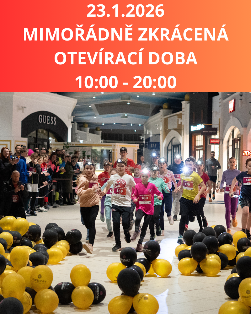 23.1.2026 - MIMOŘÁDNĚ ZKRÁCENÁ OTEVÍRACÍ DOBA