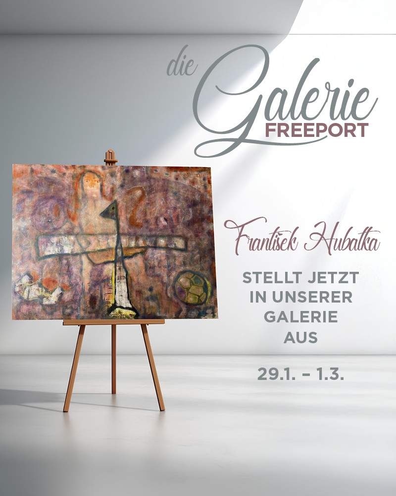 František Hubatka is currently exhibiting in our gallery.