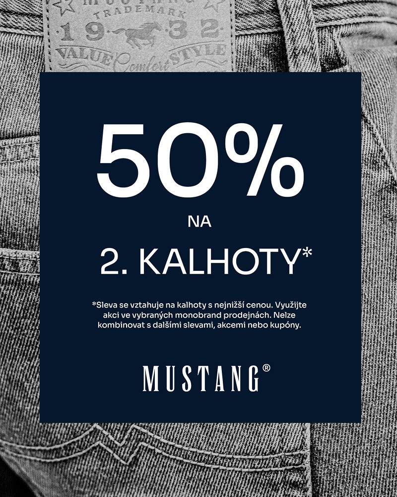Speciální nabídka v prodejně Mustang