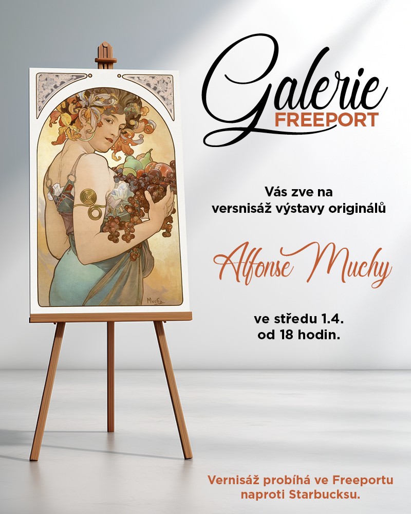 Galerie Freeport vás zve na exkluzivní vernisáž ve středu 1. 4. 2026
