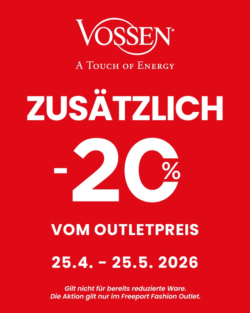 Exclusive 20% extra discount at Vossen store!